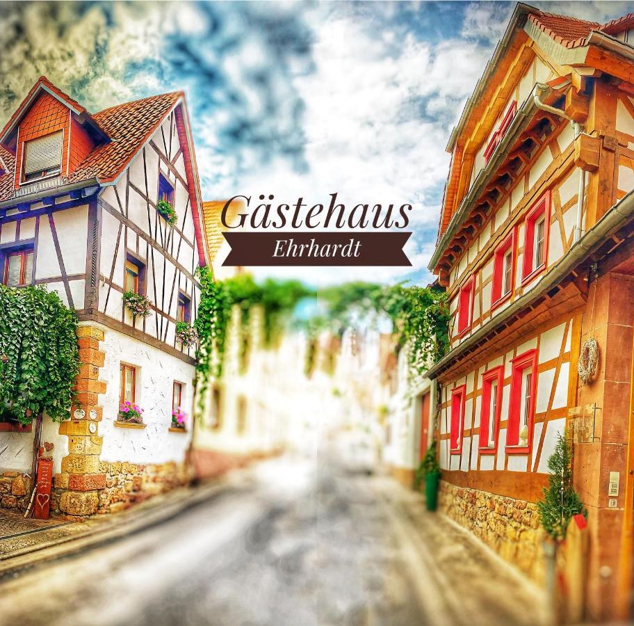 Gaestehaus Ehrhardt Schweigen-Rechtenbach Buitenkant foto
